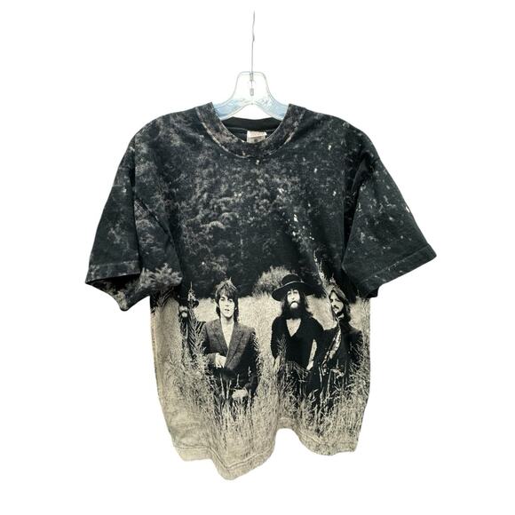 Vintage Other - Vintage Beatles All Over Print Shirt In Field 1995 Size XL Fruit of the Loom